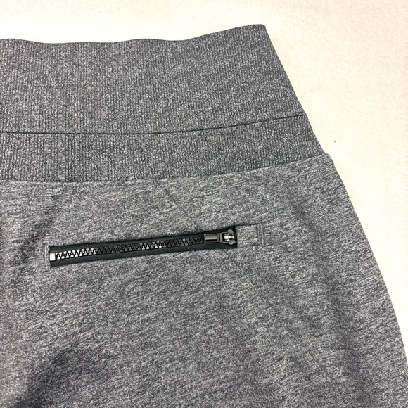 Athleta Venice Thick Highrise Dark Gray Heather Modern Joggers (M) - Picture 9 of 16